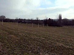 Myfirstpublic Public Threesome with Nasty Brunette Who Need All Cock Around