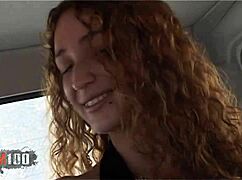 Pratar om unga 18+ spanska rödhåriga Monica Ledesma som knullas utomhus – remastrad! 🌳😉