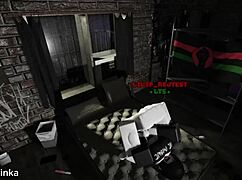 Comgirl says, 'I got fucked hard in the Roblox condo after playing Der Hood.'