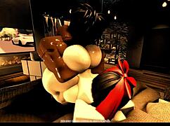 pawg couldn't resist that big black cock