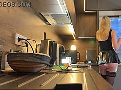 Hot tight shaved pussy all natural college girl comes for fashion try on haul turns out porn casting