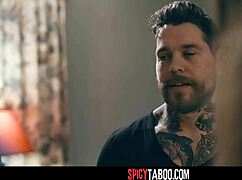 падчерица взаимодействует с бойфрендом перед мачехой и отчимом - каролина свитс ченел престон