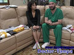 dr tampa nicole luvas 1st gyno exam