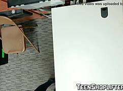 Stepmom enjoys a ride while the young asian babe watches from afar.