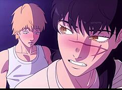 Man chained in bondage during an uncensored video shoot with various elements