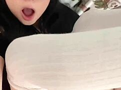 Is this teen using a dildo from lyssanx?