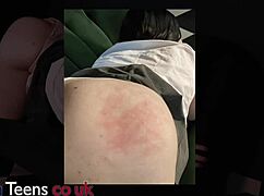British 18 Year Old College Student Gets Spanked in Detention – Is She Ready for More?