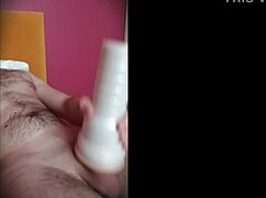 Pretty Boys Uses Toy To Help Him Cum In Dorm