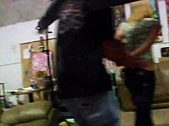 Ally is impaled by massive white cock and gets cum on face