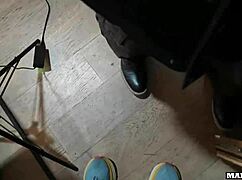 Maxime Catches Us Fucking Noochka Hard As She Wakes!