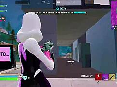 In this webcam session, characters from Fortnite engage in rule 34 fucking.