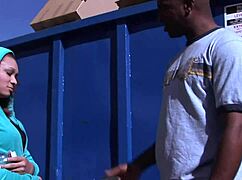 Getting that huge big cock in a casual encounter.