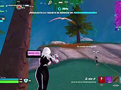 In this webcam session, characters from Fortnite engage in rule 34 fucking.