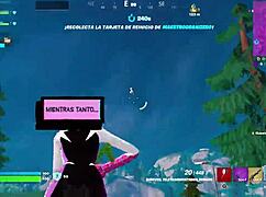 In this webcam session, characters from Fortnite engage in rule 34 fucking.