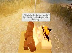 Robloxian witch gets pounded by black cock featuring Elaina F