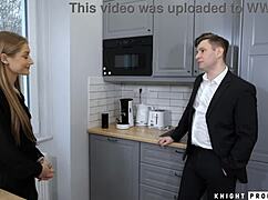 tiffany tatum heads the wel-cumming committee with cum-covered mouth