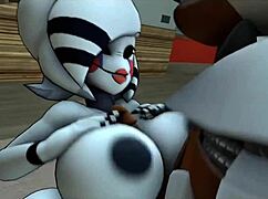 Puppet From Fnaf Compilation Part 1 - Big Black Cock Creampie Fuck Doll Action!
