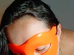 Infidel wife masturbates for husband's boss, craving unprotected stranger fucks