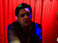 horny stripper with big tits satisfies a rich man in the strip bar