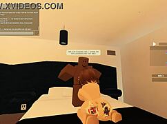 the cute black girl rides the monster cock roughly, squirting everywhere