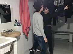 I sucked his cock deep, gagged, then my boyfriend fucked my pussy