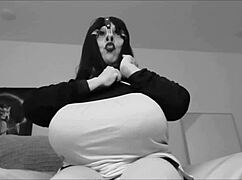 Voluptuous Shemale Whore Karola TS Sucking Cock