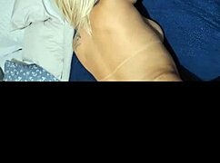 I bought a king bed and inaugurated it with my blonde friend, both getting cum in our mouths!