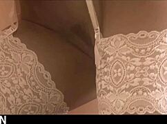 Brunette Milf Anal Fucked in Lingerie!