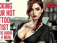 Fucking Your Tattoo Artist - Audio Porn