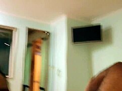 Madrasta talks to stepson, gets fucked by him with big squirt