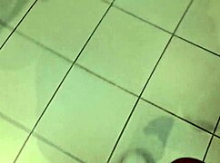 Your Italian stepmother flashing her ass and hairy pussy in the dressing room