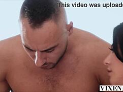 Vixen gorgeous curvy besties Violet Starr and Gal Ritchie. They love sharing a cock.