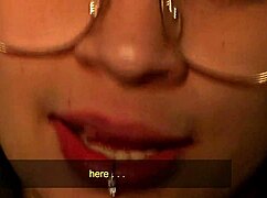 Hot slut enjoys two cocks in the room