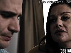 Lonely MILF Stepmom Seduces Stepson!