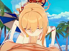 Genshin impact try not to cum part 1