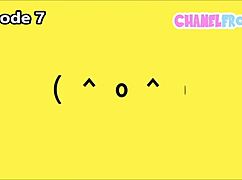 i'm chanel frost as lucoa, and my big natrual tits are so big, i love them