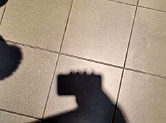 Your Italian stepmother flashing her ass and hairy pussy in the dressing room