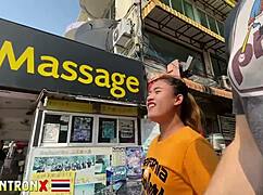 Johntronx fucks skinny bargirl during lunch break in Pattaya