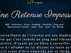 french femdom anal pleasure impossible to hold back