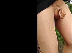 Besuch In Strumpfhose Auf Dem Seilbahnberg