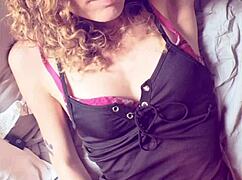 CHEATING CURLY HAIRED MILF BEGS TO BE BRED ON SNAPCHAT BREEDING CREAMPIE DIRTY TALK