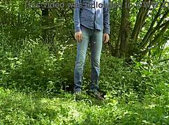 Sexy Fat Milf Takes Off Her Panties And Pisses Duet With A Stranger