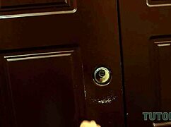 tutor4k fellow stretches attractive tutor instead of learning physics