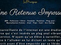 french femdom anal pleasure impossible to hold back