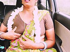 Indian beautiful aunty fucks young boy with dirty talks