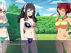 Sakura plays the game to clover ending in part 6