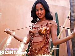 Tiny Slut Girl Putri Cinta Exposing Her Smooth Tiny 18+ Pussy