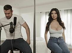 thick brunette cami strella reaches new sexual heights with dante colle