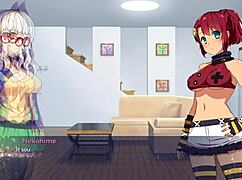 Sakura plays the game to clover ending in part 6