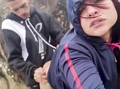 african young guy fucks big ass girl bent over on public beach in front of everyone 😎